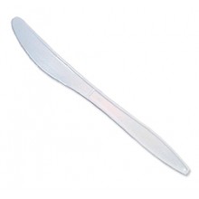 WHITE PLASTIC KNIVES (CARTON X 1000)