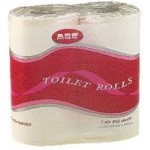 TOILET PAPER ROLLS RECYCLED 1 PLY 850 SHEETS (BUNDLE OF 48 ROLLS)- ABC-STYLE 0-881850